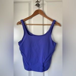 Lululemon Nulu and Mesh-Back Shelf-Bra Yoga Tank Top